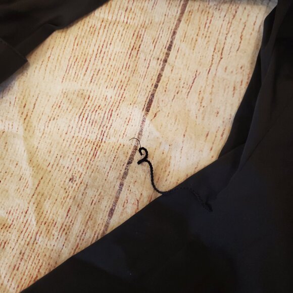 Lafayette 148 NY navy blue wrap blouse sz 4 - Picture 5 of 5